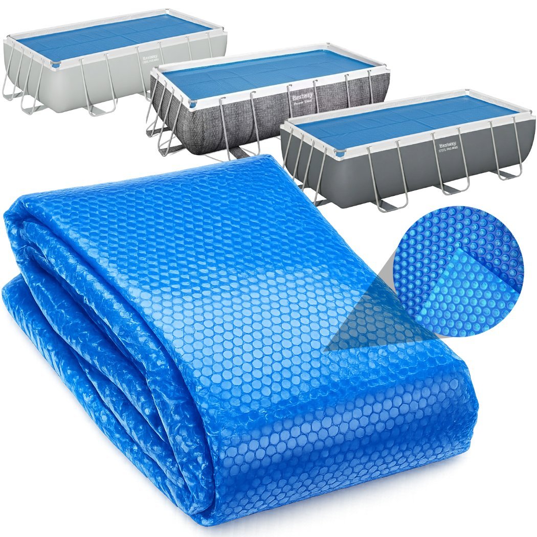 Bestway bąbelkowa pokrywa solarna do basenu  power steel 404x201cm