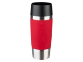 Kubki termiczne - Tefal Kubek termiczny TRAVEL MUG Essential, 360 ml (Czerwony) - miniaturka - grafika 1