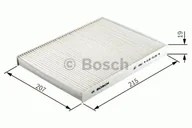 Filtry kabinowe - Filtr kabinowy BOSCH 1987432320 CUK2226 1987432320 - miniaturka - grafika 1