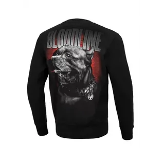 Bluzy sportowe męskie - Pit Bull Bluza Bloodline Crewneck Bez Kaptura - grafika 1