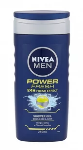 Nivea Power Refresh żel pod prysznic Shower Gel) 250 ml - Kosmetyki do kąpieli - miniaturka - grafika 1