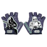 Rękawiczki rowerowe - Disney, Rękawiczki rowerowe, Szturmowiec, szaro-czarne, rozmiar S - miniaturka - grafika 1