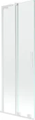 Parawany nawannowe - Mexen Velar L parawan nawannowy 2-skrzydłowy rozsuwany 75 x 150 cm, transparent, biały - 896-075-003-01-20 - miniaturka - grafika 1