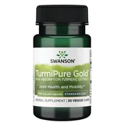 Suplementy diety - TurmiPure Gold  Turmeric (30 kaps.) - miniaturka - grafika 1