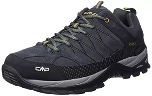 CMP Męskie buty trekkingowe Rigel Low Trekking Shoes Wp Walking Shoe, Antracite-Arabica, 39 EU - Buty trekkingowe męskie - miniaturka - grafika 1