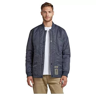 G-STAR RAW Męska kurtka Sherpa JKT 10 stopni, Niebieski (fantem blue C143-863), M - Kurtki męskie - miniaturka - grafika 1
