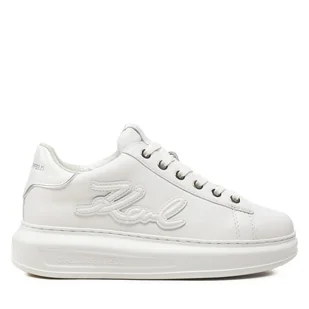 Sneakersy KARL LAGERFELD KL62511A Biały - Sneakersy damskie - miniaturka - grafika 1