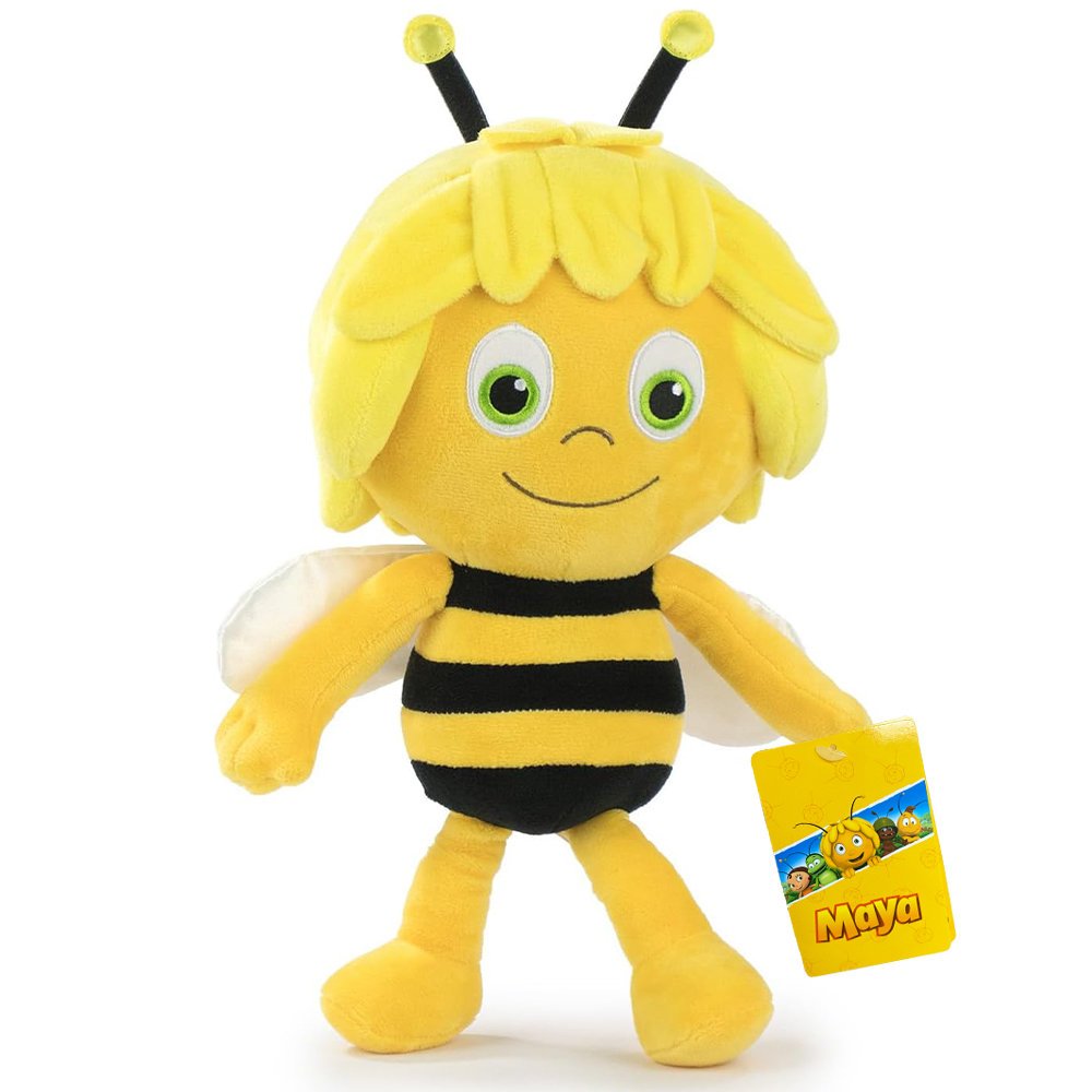 Oryginalna Maskotka Pszczółka Maja 30 cm Miękki Pluszak Pszczoła Maya
