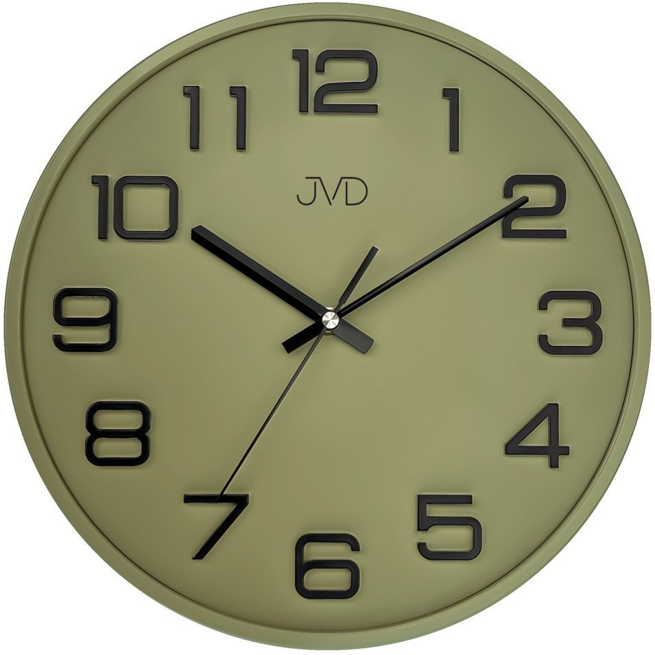 JVD Zegar ścienny HX2472.12 zielony 31 cm .