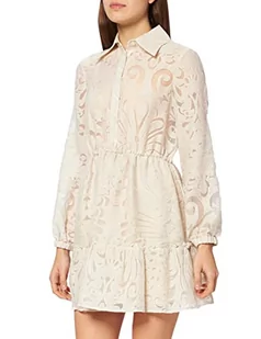 Sisley Sukienka damska, Floral Off White 901, 38 - Sukienki - miniaturka - grafika 1