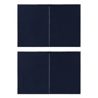 Pawilony ogrodowe - vidaXL Ścianki boczne do namiotu, 2 szt., z suwakiem, PE, niebieskie - miniaturka - grafika 1