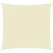 Parasole ogrodowe - vidaXL Prostokątny żagiel ogrodowy, tkanina Oxford, 2,5x3 m, kremowy vidaXL - miniaturka - grafika 1