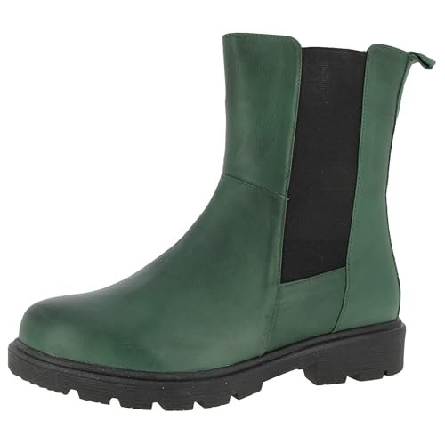 Andrea Conti Damskie botki 0022820, zielony - jodła - 42 EU