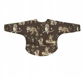 Śliniaki i fartuszki - Śliniak BabySteps fartuszek odcienie brązu i beżu, zielony 1 szt. - miniaturka - grafika 1