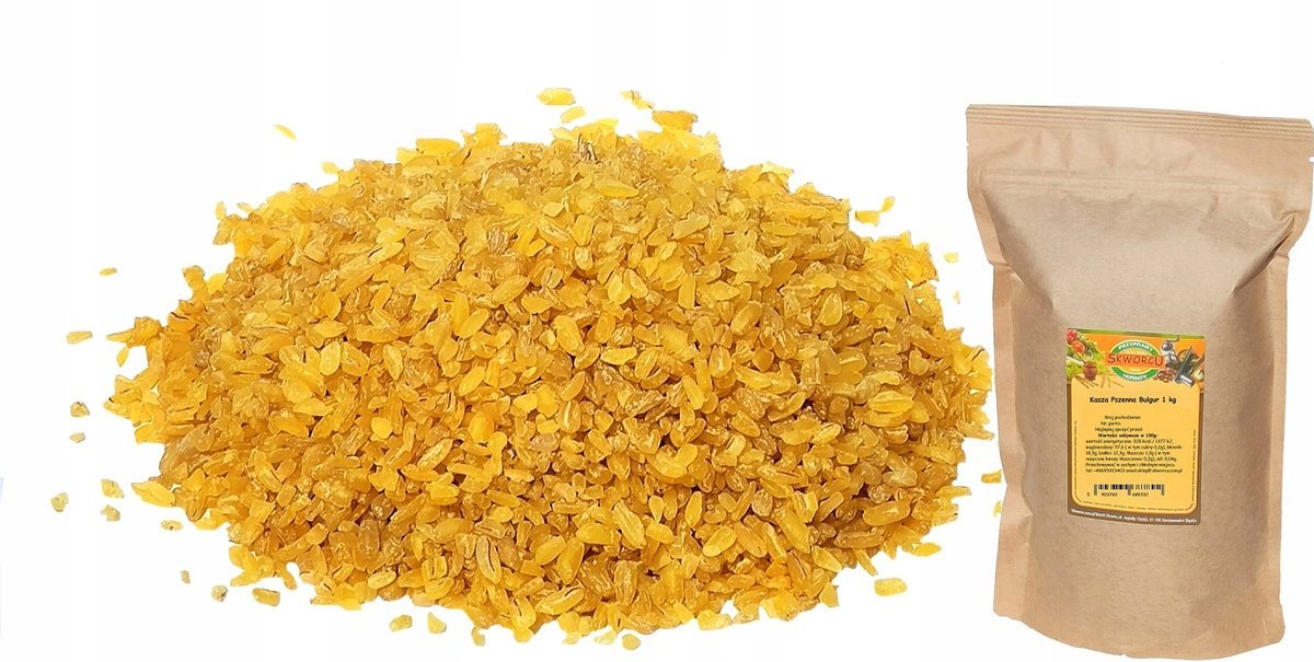 Kasza turecka BULGUR pszenny aż 1kg od Skworcu