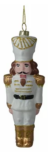 EWAX, Bombka szklana żołnierzyk 5x3,3x14 cm - Bombki - miniaturka - grafika 1