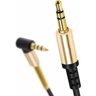 Kable - Kabel Przewód Do Słuchawek Aux Jack Z Mikrofonem - miniaturka - grafika 1