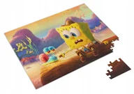 Puzzle - Puzzle SpongeBob Kanciastoporty Gąbka + Imię pudełko A3 252 el. - miniaturka - grafika 1