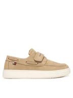Buty dla chłopców - Tommy Hilfiger Półbuty Low Cut Velcro T1B4-34340-0315 S Beżowy - miniaturka - grafika 1