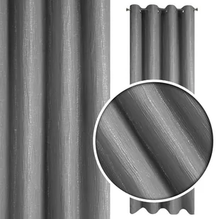 Eurofirany Zasłona Renne 140x250 Szara ex-zas-renne-sta+sr-140x250-przel - Zasłony - miniaturka - grafika 1