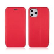 Etui i futerały do telefonów - NoName Etui Book Magnetic iPhone 11 Pro Max czerwony/red - miniaturka - grafika 1