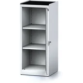 Szafy i regały magazynowe - Alfa 3 Szafa warsztatowa MECHANIC, 1170 x 490 x 500 mm, 2 półki, szare drzwi 1262703 - miniaturka - grafika 1