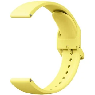 PASEK DO ZEGARKA XIAOMI TPU W KOLORZE CYTRYNOWYM - KOMPATYBILNY Z REDMI - Akcesoria do smartwatchy - miniaturka - grafika 1