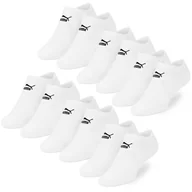Skarpetki męskie - Puma Skarpety Męskie Stopki Sneaker Zestaw Bawełna Białe 6 par Roz. 35/38 - miniaturka - grafika 1