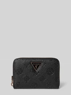 Portfel z detalem z logo model ‘CRESIDIA’ - Portfele - miniaturka - grafika 1