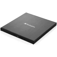 Nośniki danych - Verbatim DVW  EXT. Slimline USB3.1 Typ C 4K nagrywarka Blu-ray do sprzedaży zewnętrznej - miniaturka - grafika 1