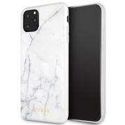 Etui i futerały do telefonów - Guess Marble - Etui iPhone 11 Pro Max biały - miniaturka - grafika 1