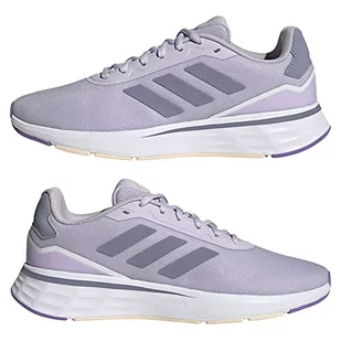 adidas STARTYOURRUN, Trampki damskie, Silver Dawn/Silver Fioletowy/Violet Fusion, 40 2/3 EU, Silver Dawn Silver Violet Fusion, 40.5 EU - Trampki damskie - miniaturka - grafika 1