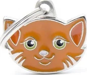 Odblaski i adresówki - Zawieszka Adresówka Identyfikator z grawerem dla kota kot europejski - miniaturka - grafika 1