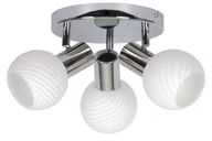 Lampy sufitowe - Candellux TURNO Plafon 3X40W E14 Chrom 98-10940 - miniaturka - grafika 1