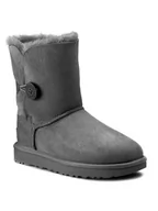 Śniegowce damskie - Ugg Buty W Bailey Button II 1016226 Szary - miniaturka - grafika 1