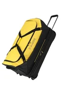 Torby podróżne - travelite Basics torba podróżna na kółkach z wodoodpornego materiału, miękka torba zwijana z zakładką, 70 cm, 98-119 litrów, żółty, Rollenreisetasche 70 cm, Torba podróżna na kółkach z wodoodpornego - miniaturka - grafika 1