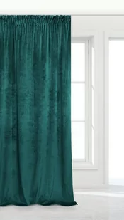 Zasłona 140 x 270 Dekoracyjna Velvet Soft Turkus - Zasłony - miniaturka - grafika 1
