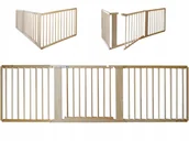 Zabezpieczenia dla dzieci - BRAMKA OCHRONNA BARIERKA ZABEZPIECZAJĄCA NA SCHODY KOMINEK DRZWI do 245 cm - miniaturka - grafika 1