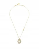 Naszyjniki - GUESS Naszyjnik damski złoty - miniaturka - grafika 1