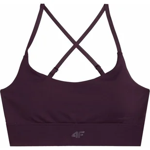 Biustonosz sportowy damski 4FAW23USBAF079 4F - Biustonosze - miniaturka - grafika 1