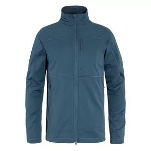 Bluza turystyczna męska Fjallraven Abisko Lite Fleece Jacket polarowa - Odzież trekkingowa damska - miniaturka - grafika 1