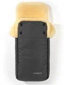 Akcesoria do wózków - Hofbrucker Śpiworek "Luxus" w kolorze szarym - 95 x 34 cm - miniaturka - grafika 1