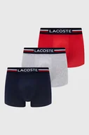 Majtki męskie - Lacoste bokserki 3-pack męskie kolor czarny - miniaturka - grafika 1