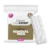 Waciki, płatki i patyczki kosmetyczne - Płatki do demakijażu LASH EXPERT Removal Pads make up, Clavier, 222 szt. - miniaturka - grafika 1