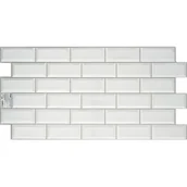 Panele ścienne i boazeria - Panel dekoracyjny PVC 48,5 x 96 cm 123766 - miniaturka - grafika 1