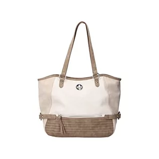 Torebki damskie - Rieker Women's H1499 Shopper, beżowy - grafika 1