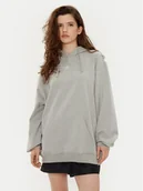 Bluzy damskie - adidas Bluza Essentials IY9616 Szary Oversize - miniaturka - grafika 1