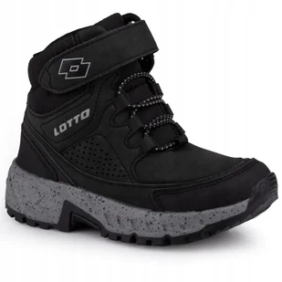 Buty zimowe dziecięce LOTTO ALDERTON MID K trapery za kostkę - Buty trekkingowe dziecięce - miniaturka - grafika 1
