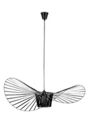 Lampy sufitowe - KingHome Lampa wisząca CAPELLO M czarna DW8098/M - miniaturka - grafika 1