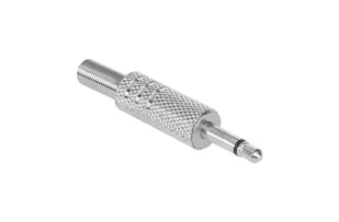 Wtyk Jack 3.5 mono metalowy Cabletech - Kable - miniaturka - grafika 1